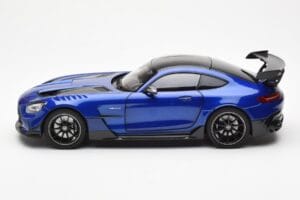 Mercedes AMG GT C190 Black Series Modrý Metallic Norev 1:18 183908 Kov – obrázek 4 z 8