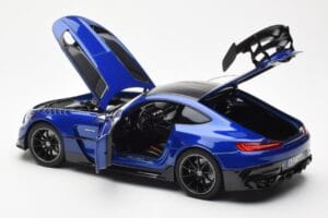 Mercedes AMG GT C190 Black Series Modrý Metallic Norev 1:18 183908 Kov – obrázek 5 z 8