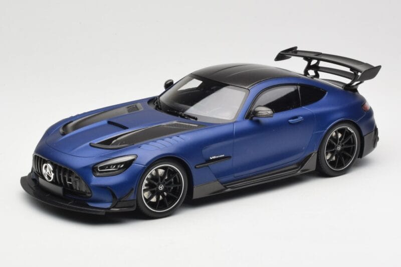 Mercedes AMG GT C190 Black Series Spectral Blue Magno Minichamps 1:18 155032021 Kov