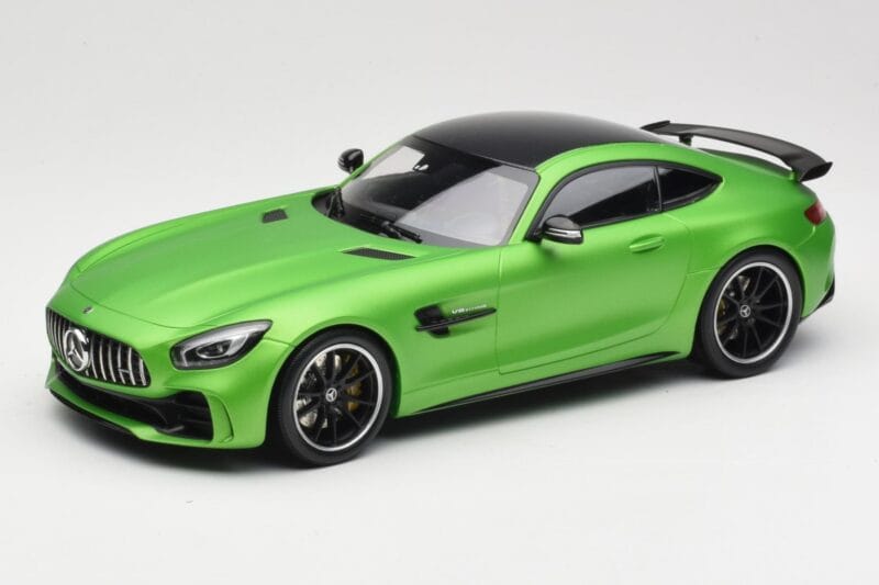 Mercedes AMG GT R C190 Matný Zelený Minichamps 1:18 155036020 Kov