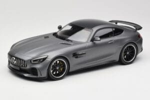 Mercedes AMG GT R C190 Matný Šedý Metalíza Minichamps 1:18 155036026 Kov
