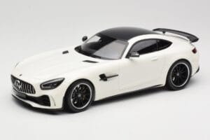 Mercedes AMG GT R C190 Bílý Metalíza Minichamps 1:18 155036028 Kov