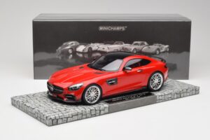 Mercedes Brabus AMG GT S C190 600 Mars Červený Minichamps 1:18 107032521 Kov – obrázek 6 z 6