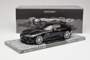 Mercedes Brabus AMG GT S C190 Obsidian Černý Minichamps 1:18 107032520 Kov – obrázek 6 z 6