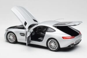Mercedes AMG GT S C190 Designo Iridium Stříbrný Magno Norev 1:18 B66960485 Kov – obrázek 5 z 8
