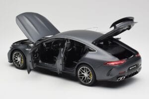 Mercedes AMG GT 63 S X290 Aero Package Designo Selenite Šedý Magno Norev 1:18 B66961038 Kov – obrázek 5 z 8
