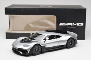 Mercedes AMG One Hightech Stříbrný NZG 1:18 B66961043 Kov – obrázek 8 z 8