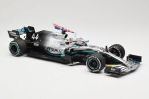 Mercedes AMG Petronas W10 #44 L. Hamilton Winner British GP 2019 Minichamps 1:18 110191044 Kov – obrázek 4 z 6