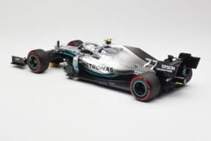 Mercedes AMG Petronas W10 #77 V. Bottas British GP 2019 Minichamps 1:18 110191077 Kov – obrázek 5 z 6