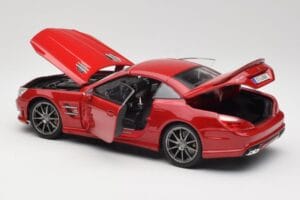 Mercedes AMG SL 63 R231 Červený Maisto 1:18 36199 Kov – obrázek 5 z 8