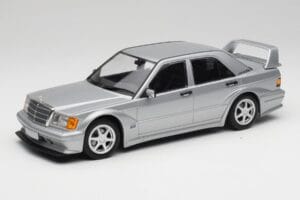 Mercedes 190E W201 2.5-16 EVO 2 Astral Stříbrný Metallic Minichamps 1:18 155036101 Kov