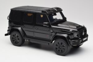 Mercedes Brabus G800 W463 4x4 Obsidian Černý GT Spirit 1:18 GT500 Pryskyřice – obrázek 4 z 6