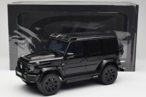 Mercedes Brabus G800 W463 4x4 Obsidian Černý GT Spirit 1:18 GT500 Pryskyřice – obrázek 6 z 6