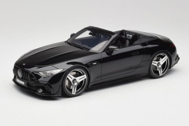 Mercedes Brabus S-Class W223 750 Bodo Buschmann Edition Obsidian Black GT Spirit 1:18 GT503 Pryskyřice