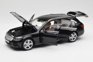 Mercedes C-Class S205 T-Modell Černý Norev 1:18 B66960259 Kov – obrázek 2 z 8