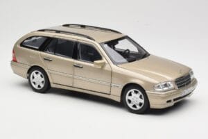 Mercedes C-Class T-Model W202 Smoke Silver Norev 1:18 183388 Kov – obrázek 6 z 8