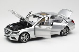 Mercedes C-Class W205 Iridium Stříbrný Metalíza Norev 1:18 B66960253 Kov – obrázek 2 z 8