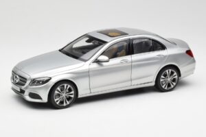 Mercedes C-Class W205 Iridium Stříbrný Metalíza Norev 1:18 B66960253 Kov