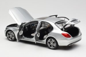 Mercedes C-Class W205 Iridium Stříbrný Metalíza Norev 1:18 B66960253 Kov – obrázek 5 z 8