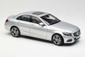 Mercedes C-Class W205 Iridium Stříbrný Metalíza Norev 1:18 B66960253 Kov – obrázek 6 z 8