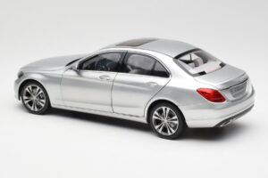 Mercedes C-Class W205 Iridium Stříbrný Metalíza Norev 1:18 B66960253 Kov – obrázek 7 z 8