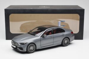 Mercedes C-Class W206 Designo Selenite Šedý Magno NZG 1:18 B66960638 Kov – obrázek 2 z 8