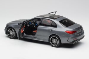 Mercedes C-Class W206 Designo Selenite Šedý Magno NZG 1:18 B66960638 Kov – obrázek 7 z 8