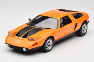 Mercedes C111 II White Autumn Metallic Norev 1:18 183050 Kov – obrázek 9 z 10