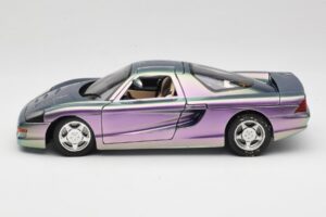 Mercedes C112 Fialový Guiloy 1:18 GI001 Kov – obrázek 4 z 8
