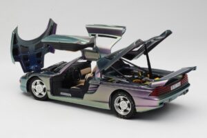 Mercedes C112 Fialový Guiloy 1:18 GI001 Kov – obrázek 5 z 8