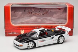 Mercedes C112 Sport Bílý & Černý Guiloy 1:18 68521 Kov – obrázek 8 z 8