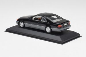 Mercedes C140 600 SEC Černý Minichamps 1:43 32600 Kov – obrázek 3 z 4