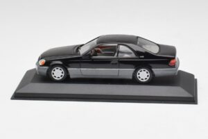 Mercedes C140 600 SEC Černý Minichamps 1:43 32600 Kov