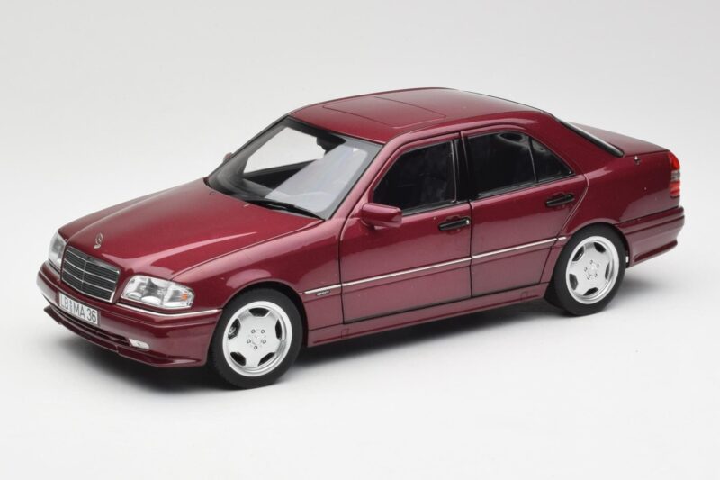 Mercedes AMG C36 W202 Almandine Červený Norev 1:18 B66040706 Kov