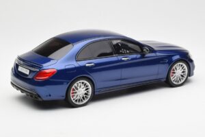 Mercedes AMG C63 S W205 Modrý GT Spirit 1:18 ZM044 Pryskyřice – obrázek 2 z 6