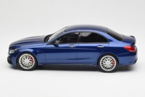 Mercedes AMG C63 S W205 Modrý GT Spirit 1:18 ZM044 Pryskyřice – obrázek 3 z 6