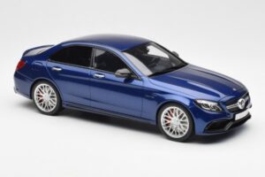 Mercedes AMG C63 S W205 Modrý GT Spirit 1:18 ZM044 Pryskyřice – obrázek 4 z 6