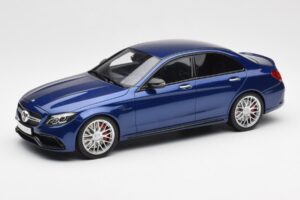 Mercedes AMG C63 S W205 Modrý GT Spirit 1:18 ZM044 Pryskyřice