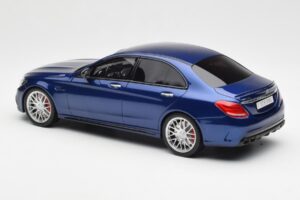 Mercedes AMG C63 S W205 Modrý GT Spirit 1:18 ZM044 Pryskyřice – obrázek 5 z 6