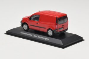 Mercedes Citan W415 Červený Minichamps 1:43 B66004123 Kov – obrázek 3 z 4