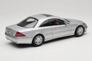 Mercedes CL 500 C215 Stříbrný AUTOart 1:18 B66962152 Kov – obrázek 3 z 8