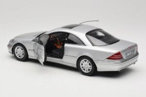 Mercedes CL 500 C215 Stříbrný AUTOart 1:18 B66962152 Kov – obrázek 5 z 8