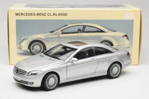 Mercedes CL-Class C216 Stříbrný AUTOart 1:18 76164 Kov – obrázek 8 z 8