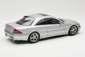 Mercedes CL500 C215 Lorinser Silver Metallic AUTOart 1:18 70121 Kov – obrázek 3 z 8