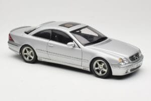 Mercedes CL500 C215 Lorinser Silver Metallic AUTOart 1:18 70121 Kov – obrázek 6 z 8