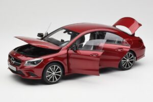Mercedes CLA C117 Designo Patagonia Červený Metalíza Norev 1:18 B66960131 Kov – obrázek 2 z 8