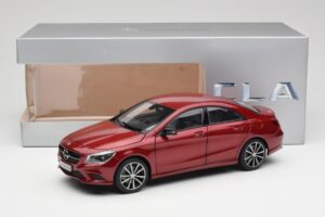 Mercedes CLA C117 Designo Patagonia Červený Metalíza Norev 1:18 B66960131 Kov – obrázek 8 z 8