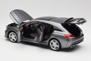 Mercedes CLA C117 Mountain Šedý Norev 1:18 B66960351 Kov – obrázek 5 z 8