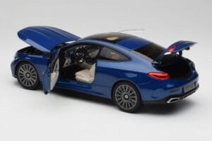 Mercedes CLE Coupe C236 Modrý Norev 1:18 B66960597 Kov – obrázek 5 z 8