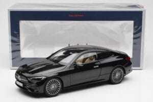 Mercedes CLE C236 Coupe Obsidian Černý Metalická Norev 1:18 183937 Kov – obrázek 8 z 8